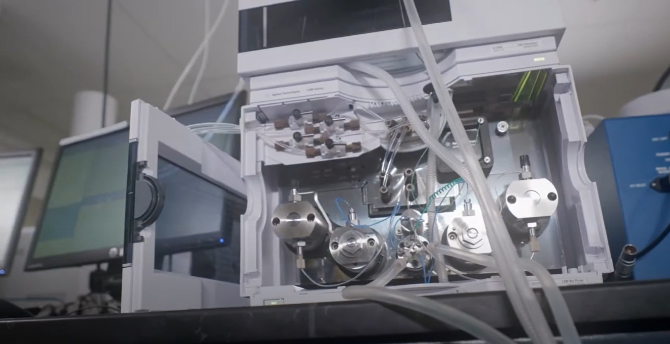 Agilent HPLC opened Panacea Bio Chem