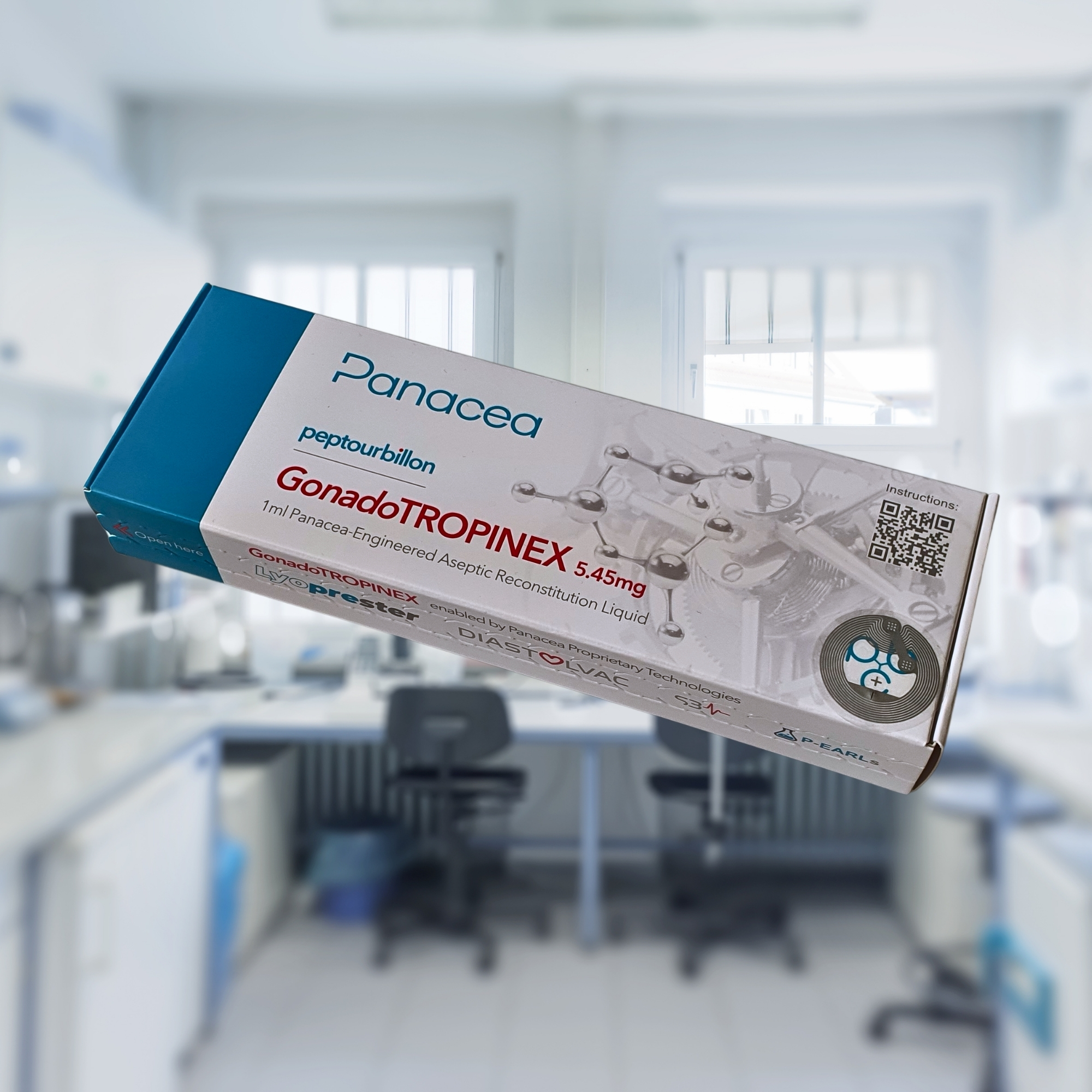 GonadoTROPINEX™ Peptourbillon™ 5.45mg (Human GnRH + Vasoactive Intestinal Peptide + Oxytocin Triple-Layer)