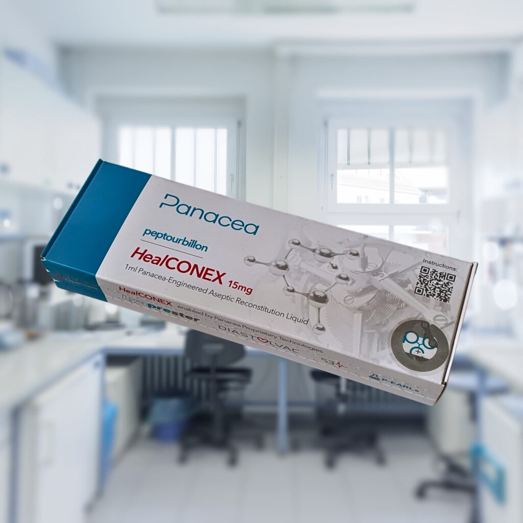 HealCONEX™ Peptourbillon EZnject kit box