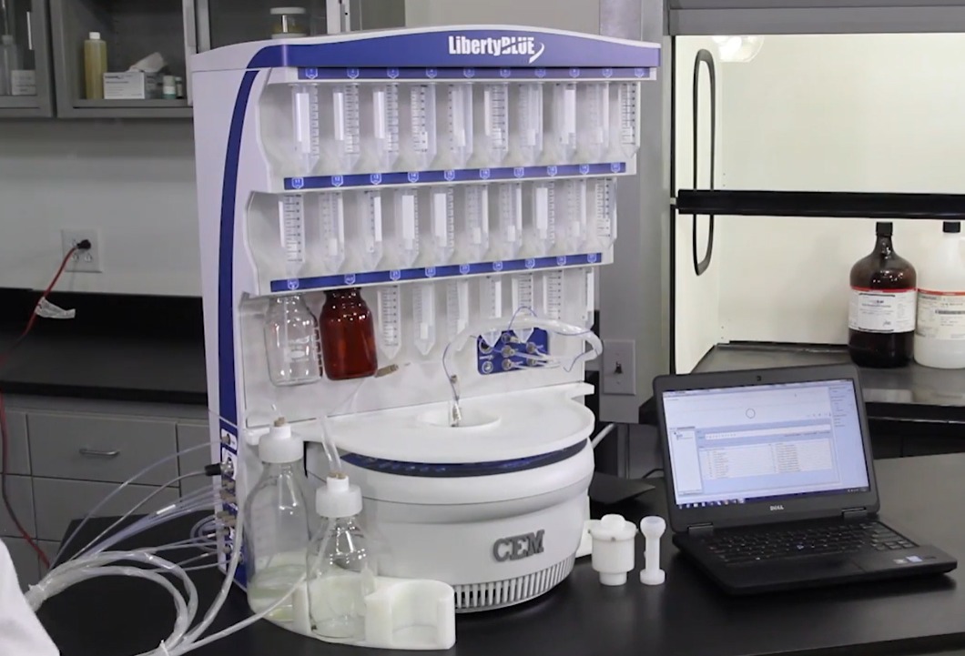 Liberty Blue synthesizer Panacea Bio Chem