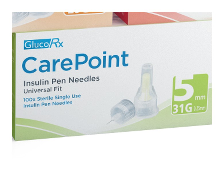 Pen needles from the EZnject kit